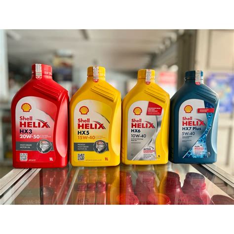 Jual OLI SHELL HELIX HX 7 HELIX HX 6 HELIX HX 5 HELIX HX 3 1L