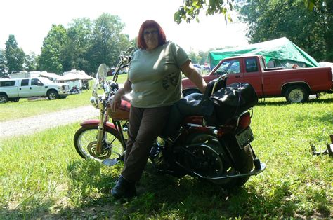 Kentucky Bike Rally In Sturgis Ky Salleeb And Her 07 Softail Custom