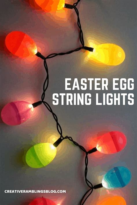 Diy Easter Egg String Lights Creative Ramblings