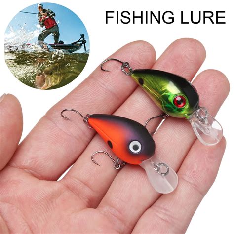 Cm Mini Artificial Fishing Lure Vib Bait Small Swing Floating