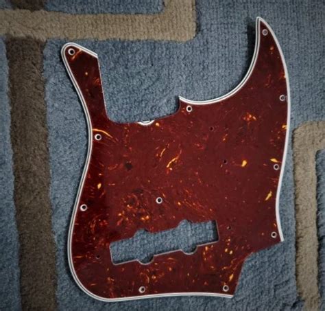 Sold Fender Pure Vintage Jazz Bass Hole Tortoise Pickguard