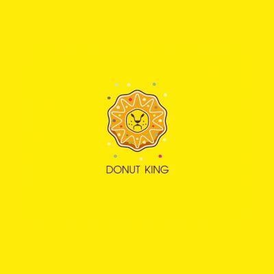 Donut King Logo | Logo Design Gallery Inspiration | LogoMix