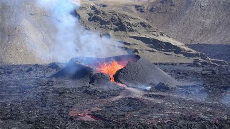 Meradalir Volcano Eruption August 2022 Iceland Youtube