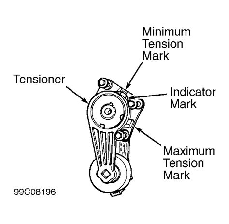 2000 Ford Windstar Serpentine Belt Diagram