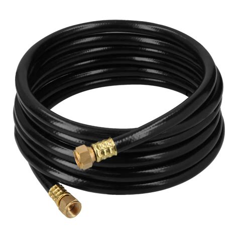 MGAN 40 Manguera flexible negra PVC 3 8 300 PSI con conexión 4m