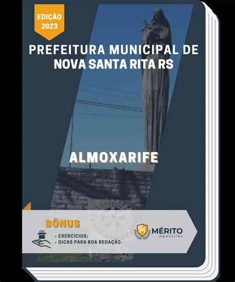 Apostila Almoxarife Prefeitura De Nova Santa Rita Rs M Rito Apostilas