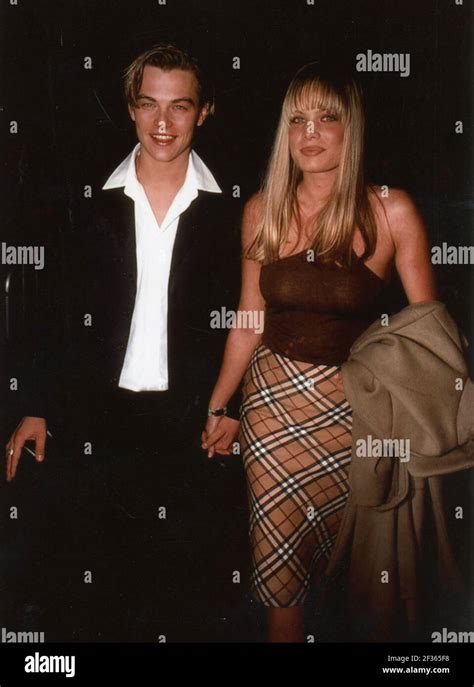 Los Angeles.CA.USA. LIBRARY. Leonardo DiCaprio and Kristen Zang at the premiere of Romeo and ...