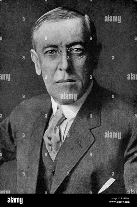 President Woodrow Wilson C1914 Thomas Woodrow Wilson 1856 1924