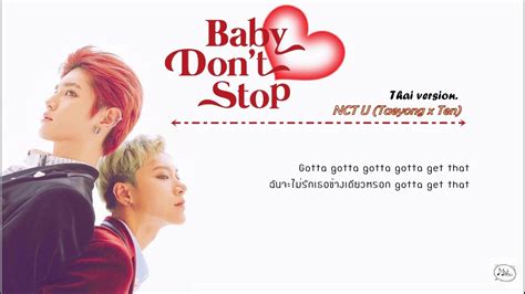 Thai Ver NCT U Taeyong Ten Baby Don T Stop Cover By Mindthew