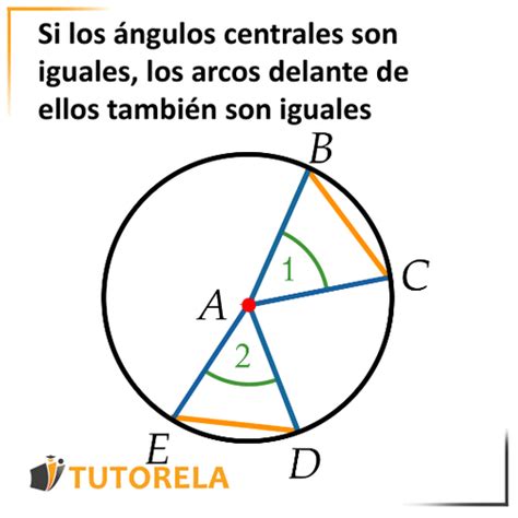 Ángulo Central En Un Círculo Tutorela