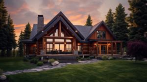 Montana Log Cabins – Braun Log Homes