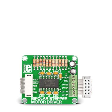 Bipolar Stepper Motor Driver Board - A3967SLB Development Tool - mikroElektronika