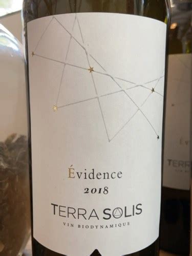 Terra Solis Vidence Blanc Vivino Us