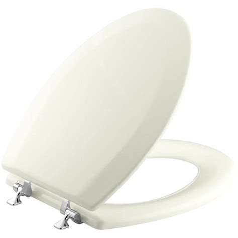 KOHLER Triko Wood Elongated Toilet Seat at Lowes.com