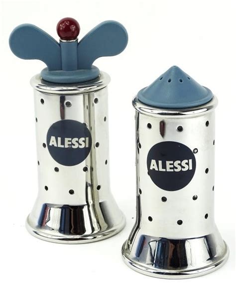 Alessi Michael Graves Salt And Pepper Container Set 9098 MGSAL