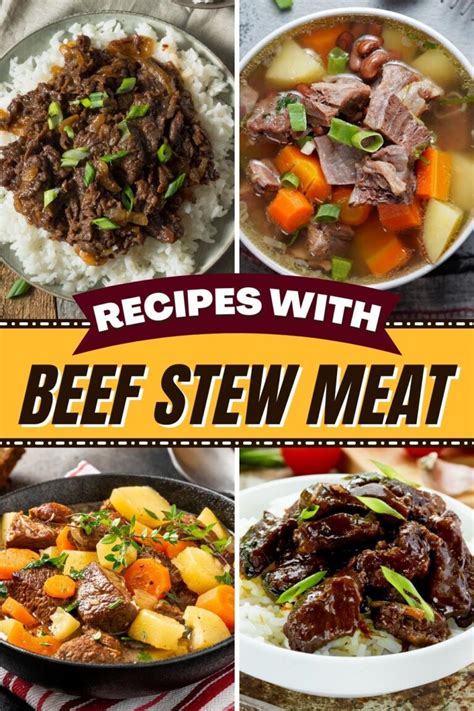 25 Best Recipes Using Beef Stew Meat Insanely Good