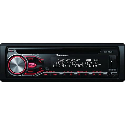 Pioneer Deh X2800ui Mixtrax Single Din In Dash Car Stereo