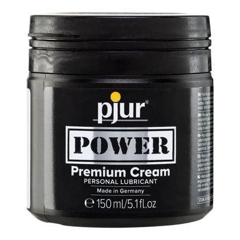 Lubrifiant Pjur Power Premium Cream Pe Baza De Silicon Si Apa Ml