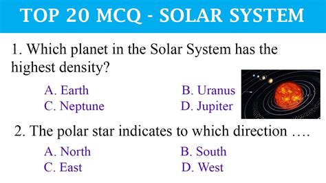 Top Solar System Gk Question And Answer Solar System Questions And