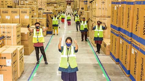 Amazon Launches Indias Largest Specialised Fulfilment Centre Aims For