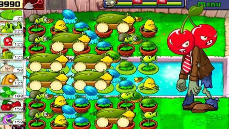 Mega Gatling Pea Vs All Zombies Plants Vs Zombies Mods Youtube