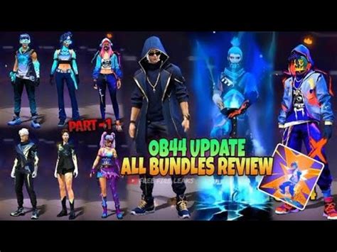 Free Fire Ob Update All Bundles Emote Items Review Free Fire Mein