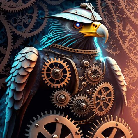 Steampunk Animal Wallpaper