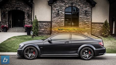 Widebody Mercedes C Amg In Matte Black Carid Gallery