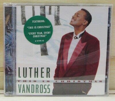 Luther Vandross: This Is Christmas (CD, 1995, Epic) EK57795 LIKE NEW ...