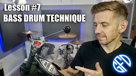 Kick Pedal Technique Beginner Drum Lesson Youtube