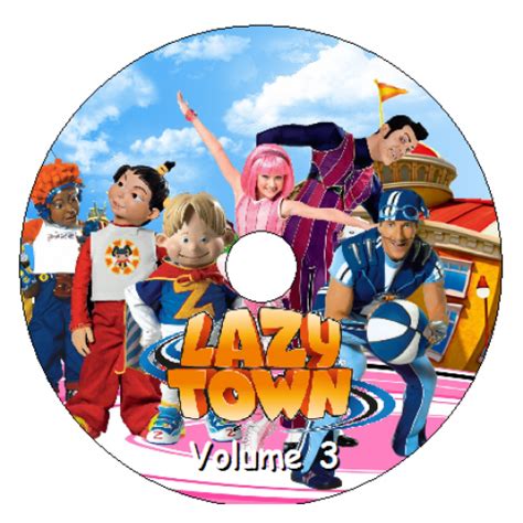 5 DVDs - Lazy Town