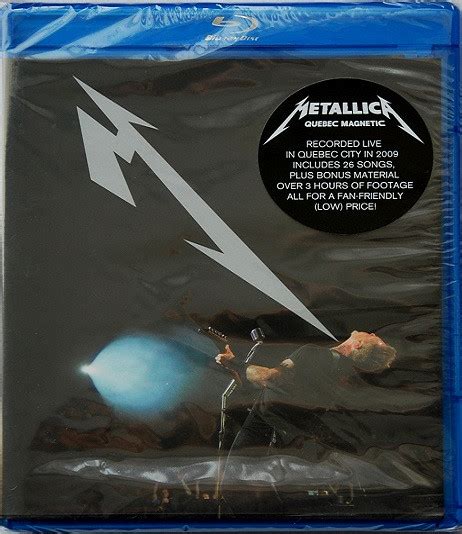 Metallica Quebec Magnetic Blu Ray Sealed Brand New Record Cellar