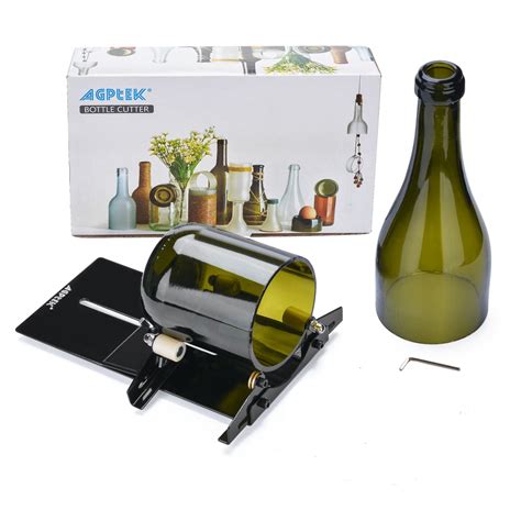 AGPtek Glass Bottle Cutter Machine Cutting Tool Walmart