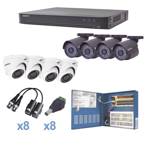 Compra Epcom Kit De Vigilancia C Maras Cctv Canales Kevtx T B Ew