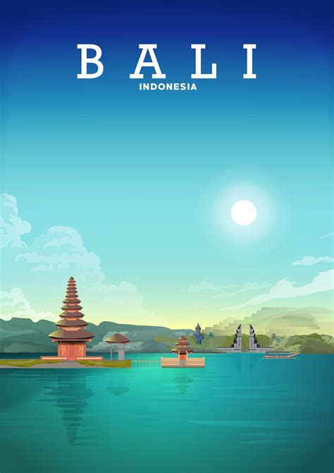 Bali Print Bali Poster Travel Poster Travel Wall Art Etsy