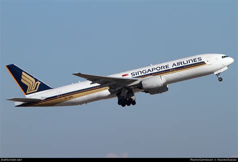 Aircraft Photo Of 9V SRK Boeing 777 212 ER Singapore Airlines