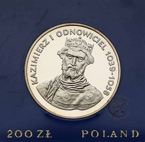 PRL 200 złotych 1980 Odnowiciel st L archiwum niemczyk pl