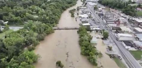 Dam In Tennessee Has Breached And The Town Of Newport Is Reportedly