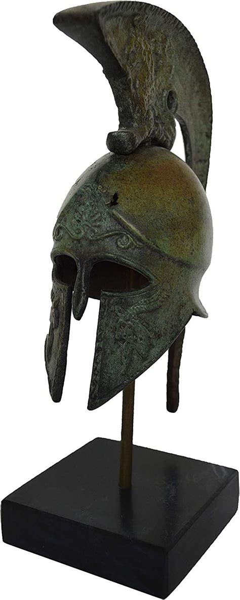 Bronze Mini Corinthian Crested Helmet Decorated With Ibex And Griffin