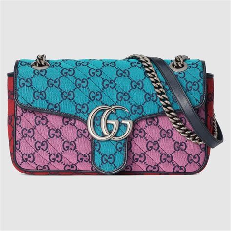 유럽직배송 구찌 Gucci Gucci Gg Marmont Multicolour Small Shoulder Bag