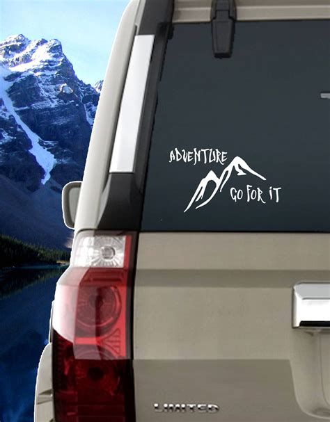 Adventure Decal Adventure Window Decal Adventure Computer Laptop Decal Adventure Car Decal