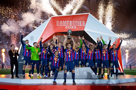 Barcelona Juara Piala Super Spanyol Gelar Spesial Penanda Era Baru