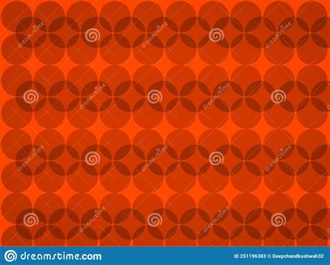 Orange Abstract Striped Textured Geometric Pattern Stock Illustration