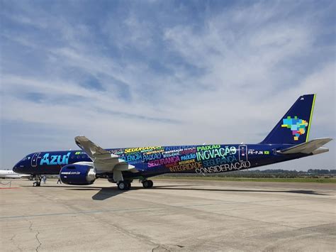 Azul Recebe Primeiro Embraer E195 E2