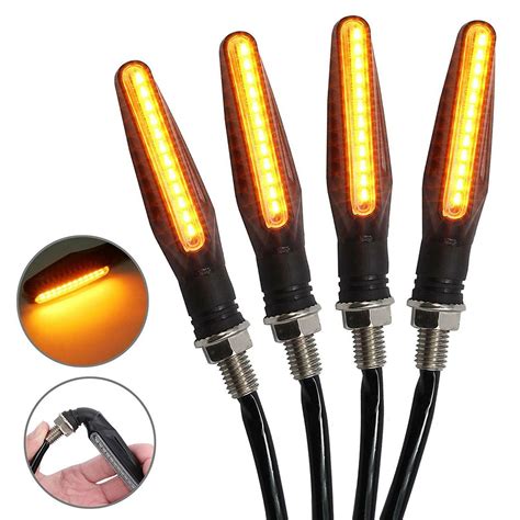 X Universal Led Motorcycle Motorbike Turn Signal Indicators Light