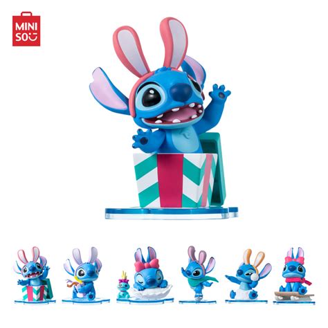 Miniso Lilo Stitch Collection Bunny Winter Story