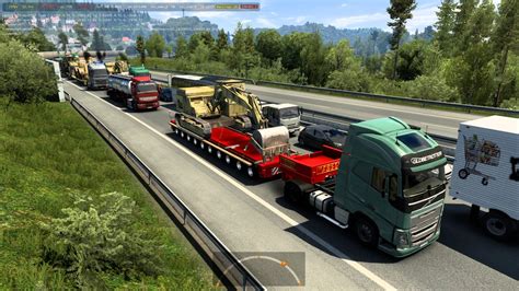 HEAVY TRAILERS FROM THE MAP RUSSIAN SPACES IN TRAFFIC ETS2 1 44 1 45