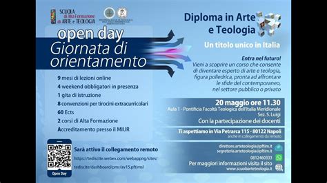 Open Day Giornata Di Orientamento 20 Maggio Alle Ore 11 30 Anno