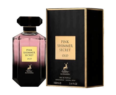 Maison Alhambra Pink Shimmer Secret Oud Eau De Parfum 100ml For Women