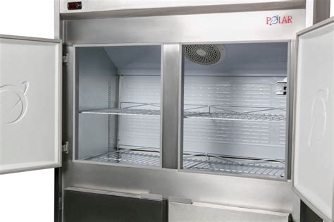 Geladeira Refrigerador Comercial Portas Inox Litros Polar